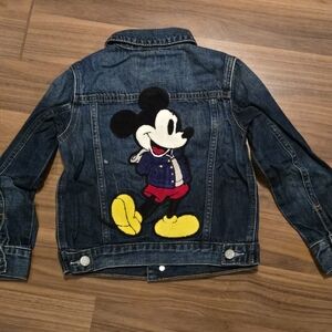 Kids Mickey Mouse Denim Jacket